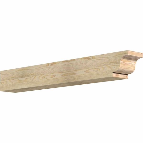 Ekena Millwork Newport Rough Sawn Rafter Tail, Douglas Fir, 6"W x 6"H x 48"L RFT06X06X48NEW00RDF - main